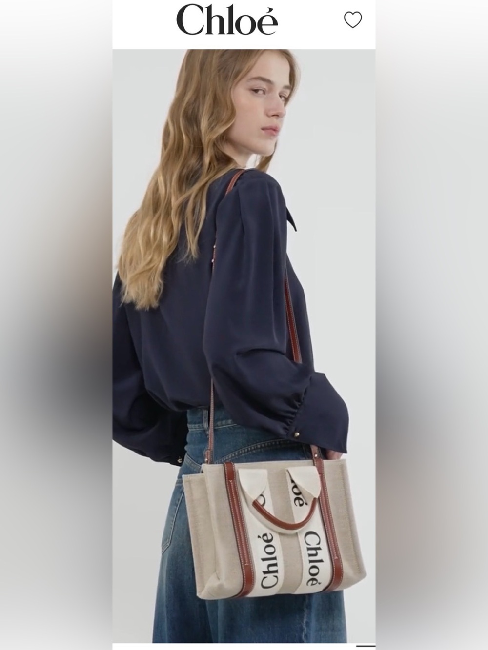 Chloe Woody tote bag - Picture 2 of 16
